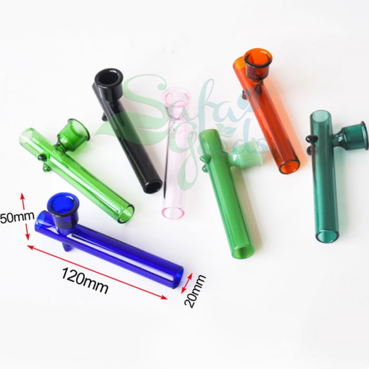 4.7 Inch Glass Steamroller Hand Pipes